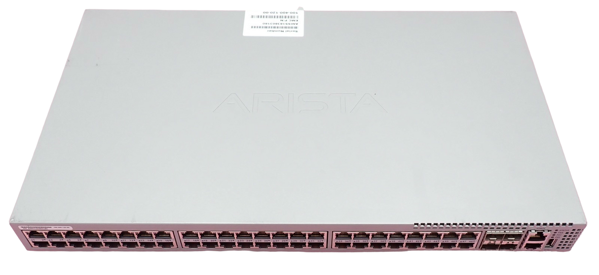 Arista 7010T-48 48x 1GbE RJ45 + 4x 1/10GbE SFP+ Port RA DCS-7010T-48-R Switch