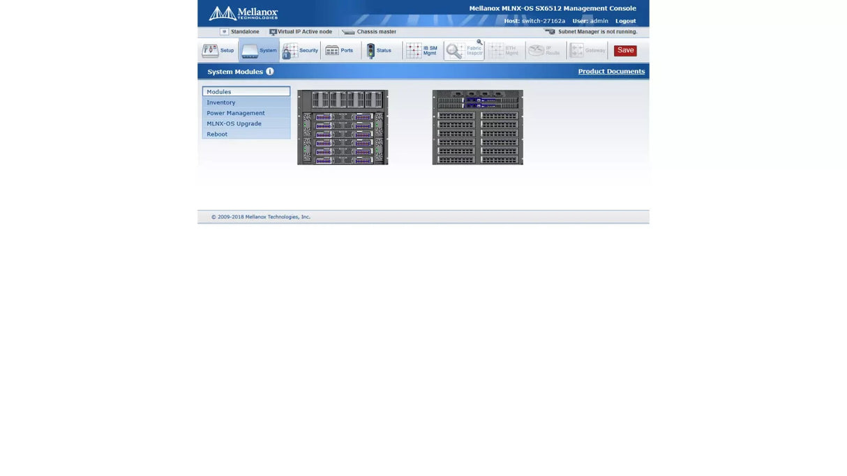 Mellanox SX6512 216-Port FDR 56Gb/s Infiniband Switch MSX6512-NR 12x MSX6001FS
