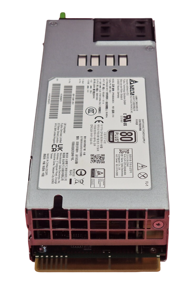 NEW Fujitsu 500W 80 PLUS Titanium Redundant Gen3+ Power Supply Unit PSU PY-PU503