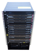 Cisco Catalyst WS-C6513 Switch Chassis + 7x WS-X6148A-GE-45AF 2x WS-SUP32-GE-3B