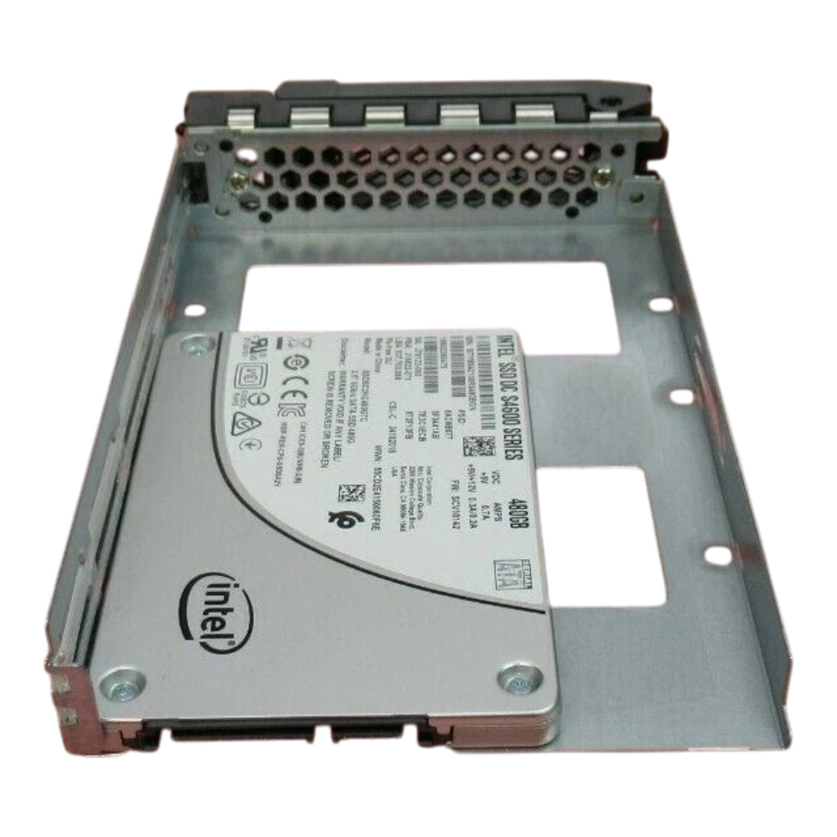 Fujitsu S26361-F5692-L480 2.5" 480GB RI SATA 6G SSD Solid State Drive 3.5" Caddy
