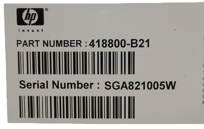 HP MSA70 Modular Smart Array 24 x 600GB SAS I/O Module 399049-001 418800-B21