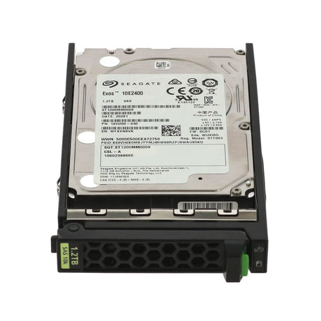 NEW Fujitsu 1.2TB 10K 2.5" SAS 12G 512E HotPlug Hard Drive HDD S26361-F5730-L112