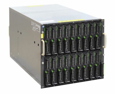 Fujitsu Primergy BX900 S2 Blade Chassis 18-Slot + 6x PSU + 2x Management Modules