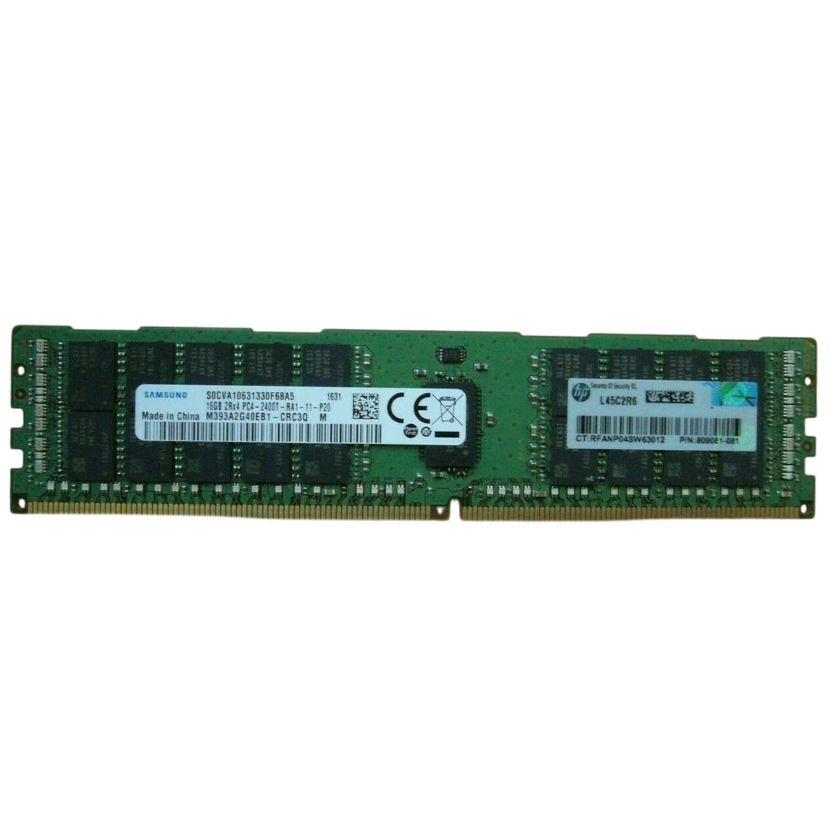 HP 16GB 2Rx4  PC4-2400T DDR4 REG ECC 288P Server Memory 836220-B21 846740-001