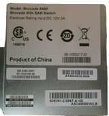 Fujitsu S26361-D2867-A100 A3C40098392 Brocade SM-5450-0001 8GB FC Switch Module