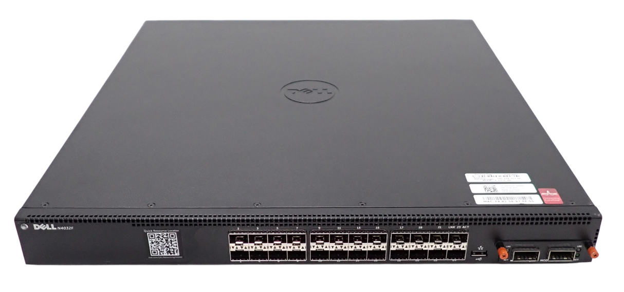 Dell PowerConnect N4032F 8132F 24x 10G SFP+ Port L3 Switch + 40Gb QSFP+ Rail kit