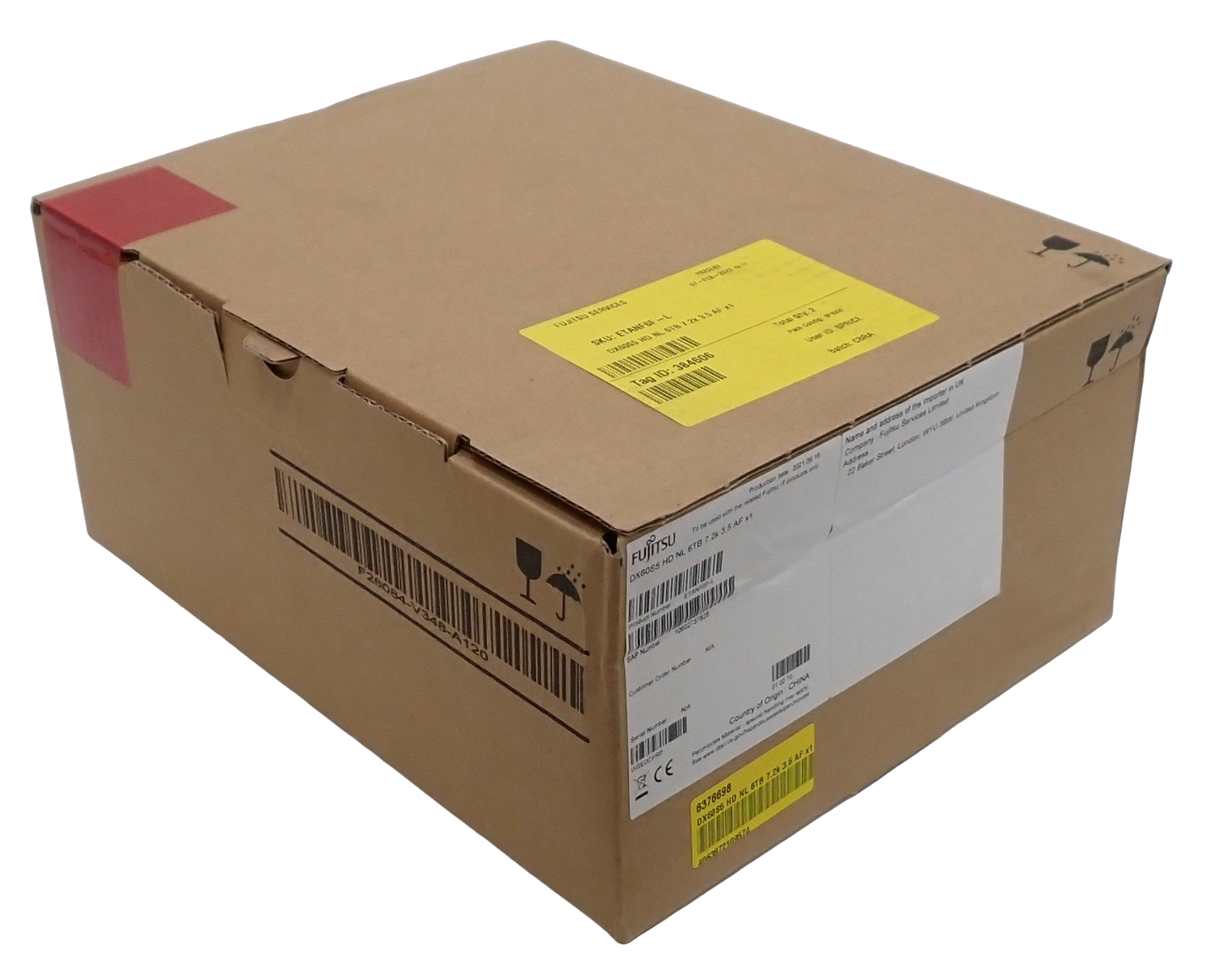 NEW Fujitsu Eternus DX60 S5 6TB 7.2K SAS 12G 3.5" HDD CA08226-E215 ETANF6F-L