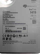 NEW Seagate Exos X16 14TB 7.2K SATA 6G 3.5" HotPlug Hard Drive HDD ST14000NM000G