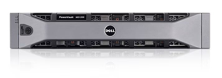Dell PowerVault MD1200 12x 6TB 3.5" HDD Dual 6G SAS Controllers Dual 600W PSU