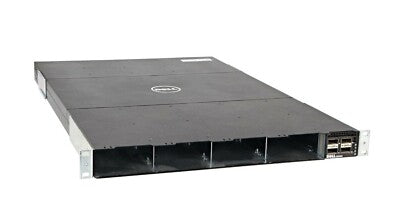 New Dell Networking S5000 NHWX8 10/40G LAN/SAN 2x PSU 2x FtoB Fan Modular Switch