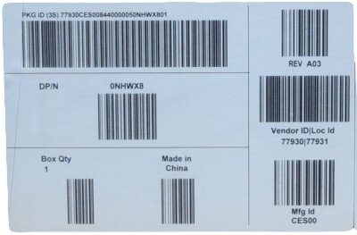 New Dell Networking S5000 NHWX8 10/40G LAN/SAN 2x PSU 2x FtoB Fan Modular Switch