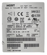 Hitachi Ultrastar 7K4000 4TB 7.2K 6G SAS 3.5" LFF HDD - HUS724040ALS640 0B26885