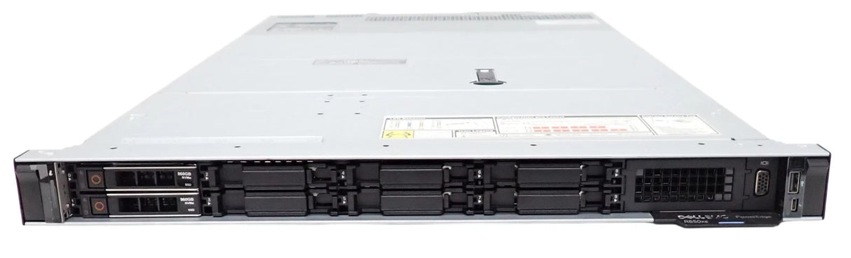 Dell PowerEdge R650xs 2x 16C Gold 6326 512GB RAM 2x 960GB SSD 8-Bay 1U Server