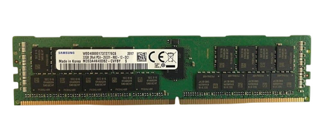 Samsung 32GB PC4-2933 M393A4K40CB2-CVF DDR4-23400 REG PC-2933Y Server Memory RAM