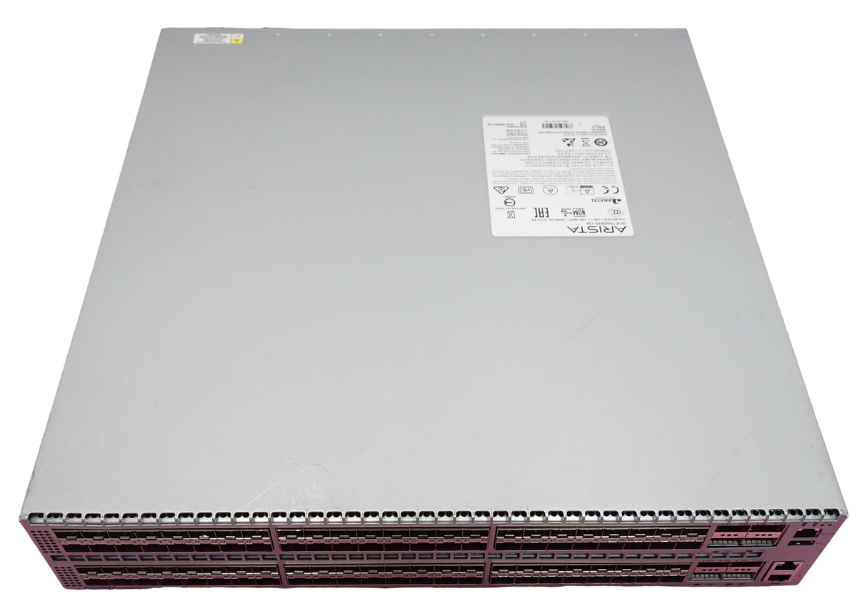 Arista DCS-7050SX2-128-R 7050X2 96x 1/10GbE SFP + 8x 40GbE QSFP+ Port Switch B2F