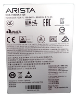 Arista DCS-7050SX2-128-R 7050X2 96x 1/10GbE SFP + 8x 40GbE QSFP+ Port Switch B2F