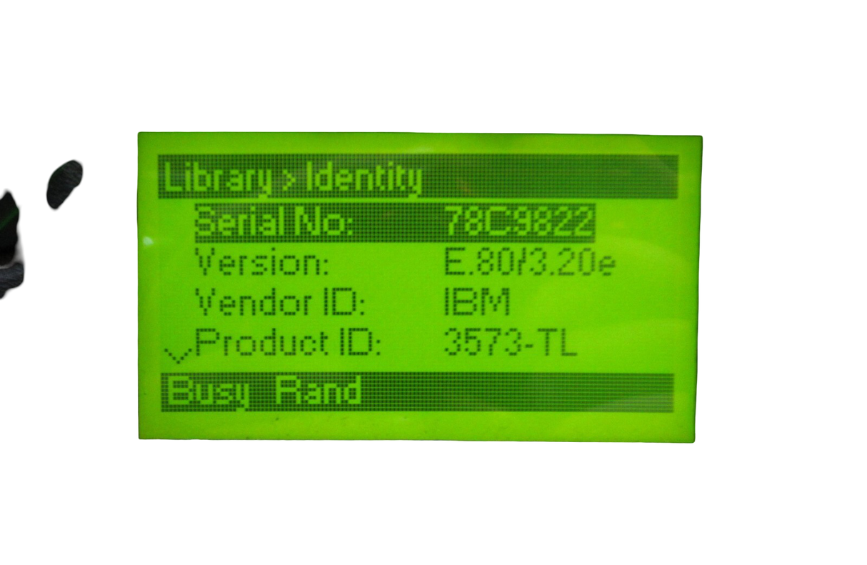 IBM TS3200 48-Slot 4U Tape Library 3573-L4U Up to 4 Drives *No Drives Installed*