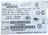 FUJITSU DPS-800GB-2 A POWER SUPPLY 800W 240V 10A 47-63Hz TX200 S5 A3C40098849