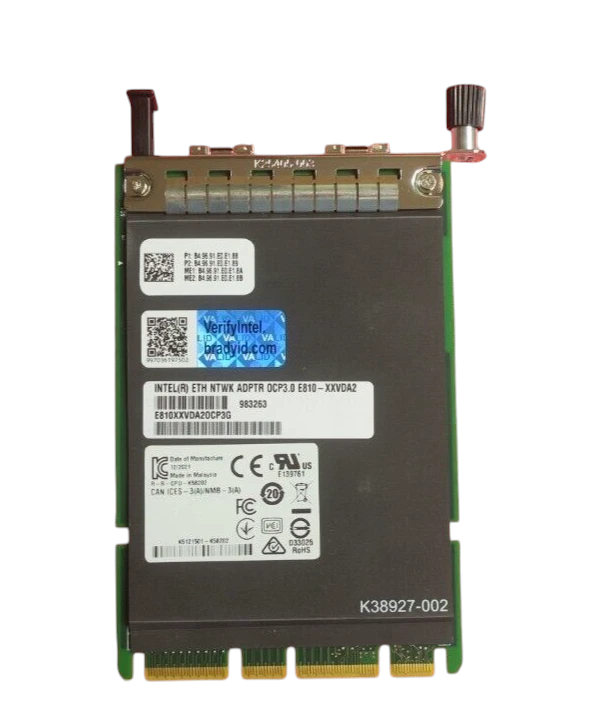 New Fujitsu Intel E810-XXVDA2 2x 25/10/1GbE SFP28 OCPv3 E810XXVDA2OCPV3