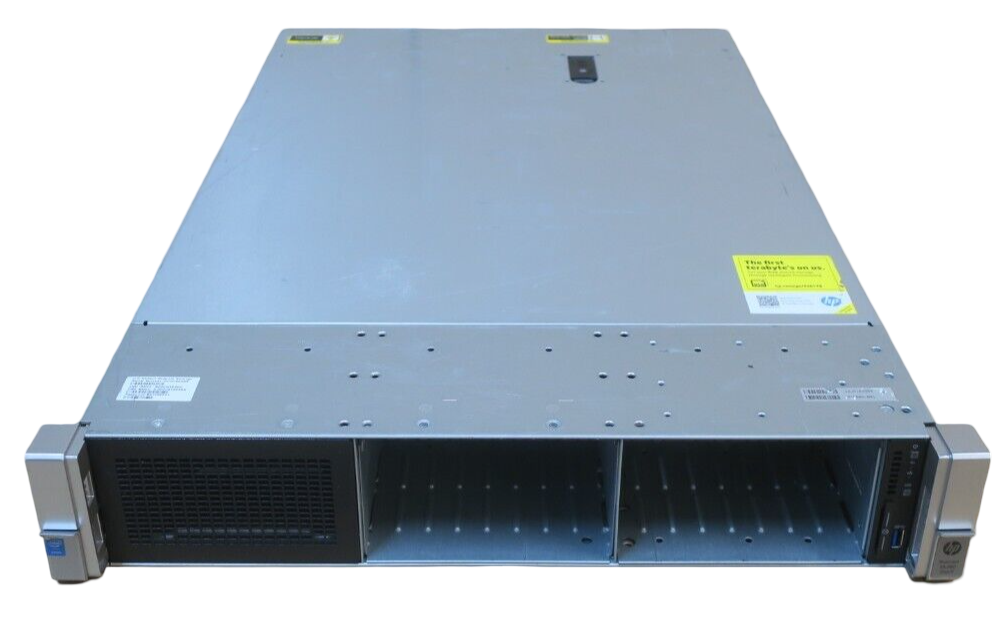 HP DL380 Gen9 G9 Eight-Core E5-2630v3 32GB RAM 16-Bay Rack Server 719064-B21