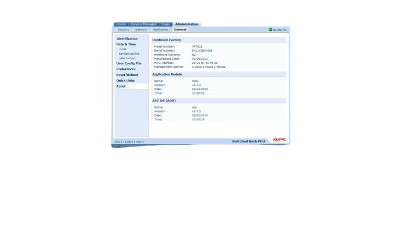 APC AP7922 Rackmount Power Distribution Unit PDU, Switched 2U 32A, 230V, (16)C13