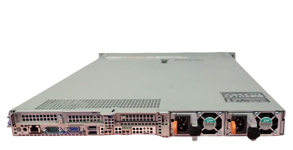 Dell PowerEdge R640 CTO 2x 2nd Gen Scalable CPU 24-DIMM 10x NVMe Bay 1U Server