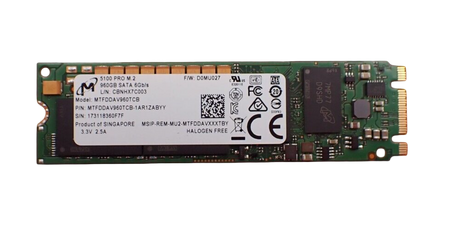 Cisco 960GB SATA 6Gb/s M.2 2280 TLC Internal Solid State Drive SSD UCS-M2-960G