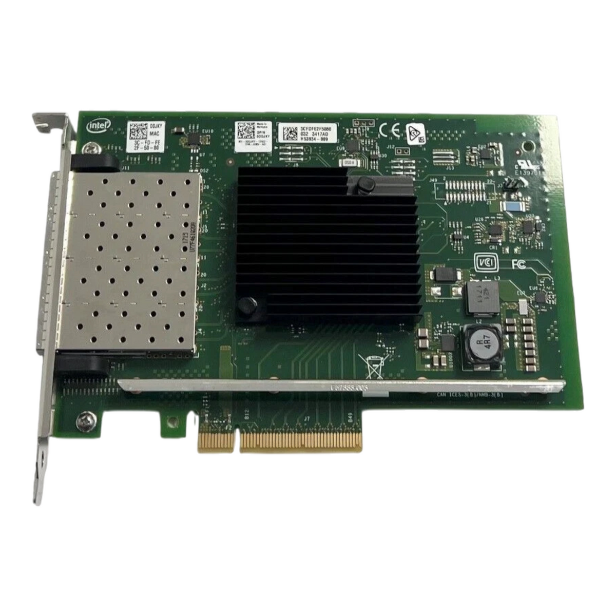 Dell X710-DA4 Quad Port 10GbE SFP+ Converged Network Adapter DDJKY