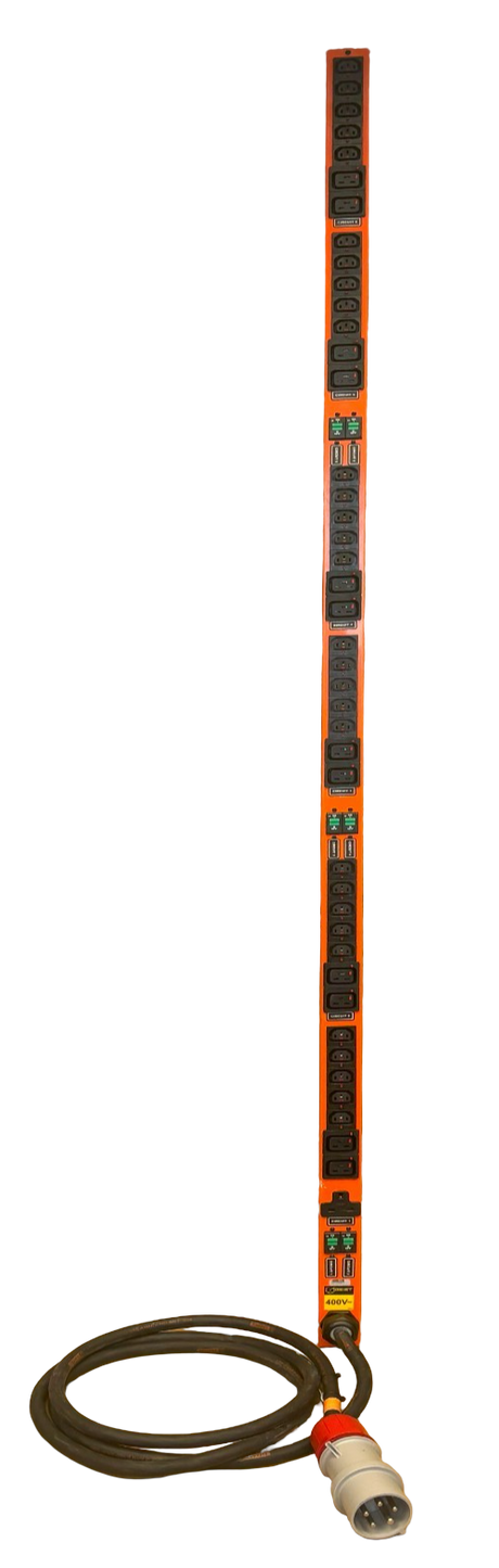 GEIST PDU 32A 400VAC 50/60Hz CB9731 Power Distribution Unit PDU 30X C13 12X C19