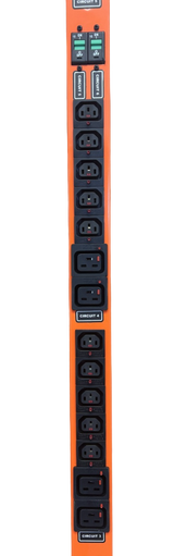 GEIST PDU 32A 400VAC 50/60Hz CB9731 Power Distribution Unit PDU 30X C13 12X C19