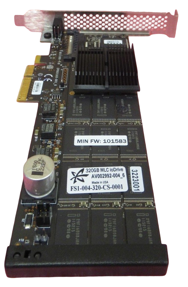 Fujitsu S26361-F4522-E321 Fusion-iO ioDrive 320GB PCI-E x4 NVMe MLC/S SSD LP