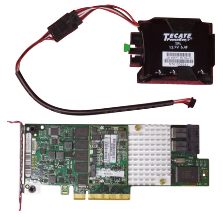 Fujitsu PRAID EP420i /2GB 8-Port SAS RAID Controller D3216-B13 + FBU & Cable