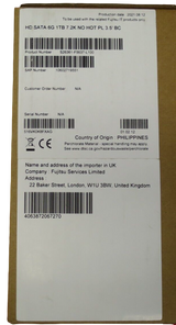 NEW Fujitsu 1TB 3.5" SATA 6Gb/s 7.2K BC HDD Hard Drive S26361-F5637-L100
