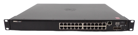 Dell EMC Networking N2024P 24x 1GbE RJ45 PoE+ + 2x 10GbE SFP+ Port L3 1U Switch