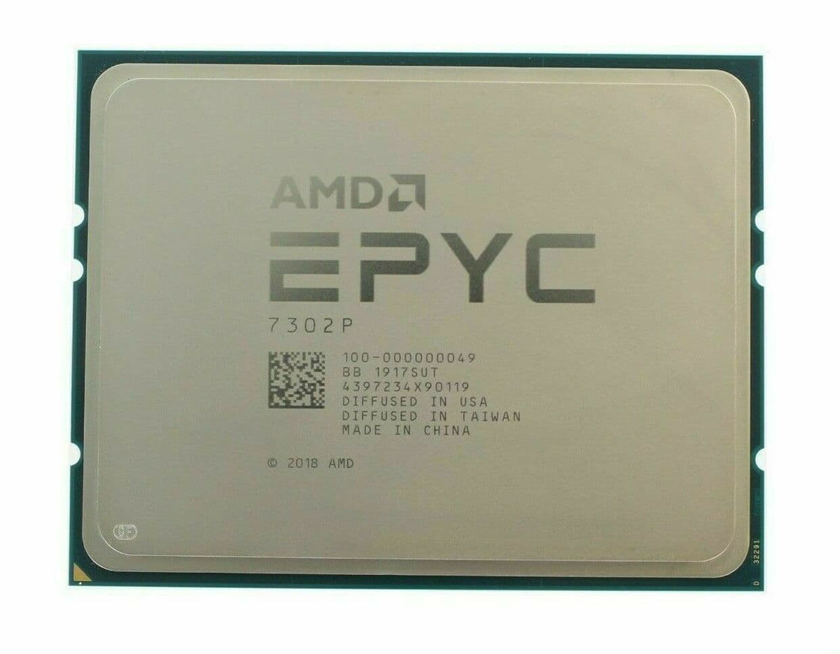 DELL AMD EPYC 7302P 16-Core 3GHz 128MB Cache Server Processor CPU 100-000000049