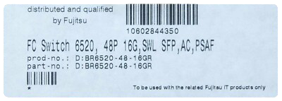 New Brocade 6520 96-Port FC Switch 48x 16GB Active Port BR-6520-48-16G-R