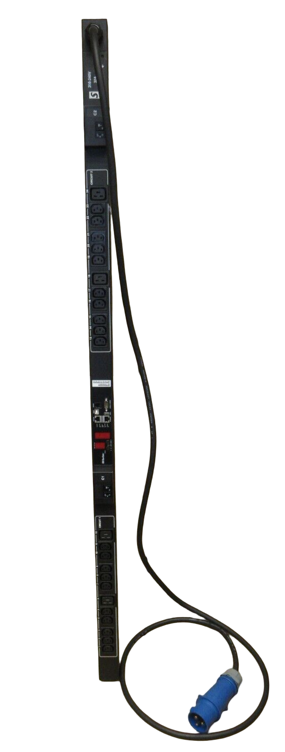 Raritan PX2-2493 1PH 230V 32A 24x C13 4x C19 Oulets 0U Rack Metered Switched PDU