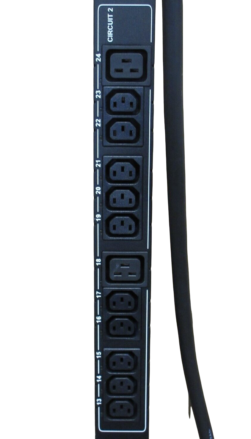 Raritan PX2-2493 1PH 230V 32A 24x C13 4x C19 Oulets 0U Rack Metered Switched PDU