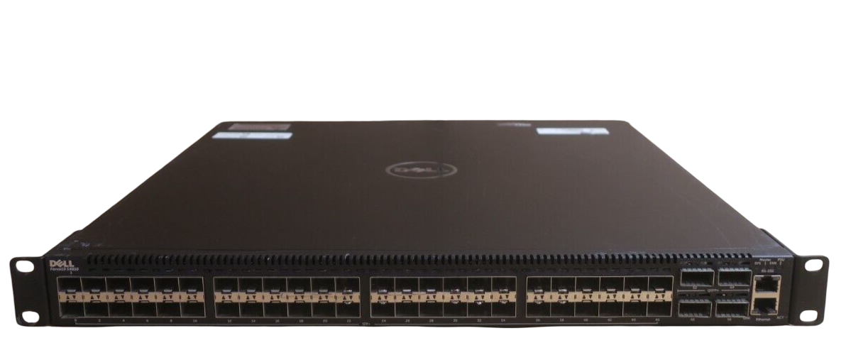 Dell Force10 S4810 S4810-01-64F 48x 1/10GbE SFP+ + 4x 40GbE QSFP+ Switch +1x PSU