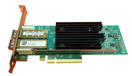 Dell QLogic QLE2772 Dual Port 32Gb FC SFP+ Host Bus Adapter HBA K6M2F + 2x SFPs