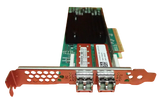 Dell QLogic QLE2772 Dual Port 32Gb FC SFP+ Host Bus Adapter HBA K6M2F + 2x SFPs