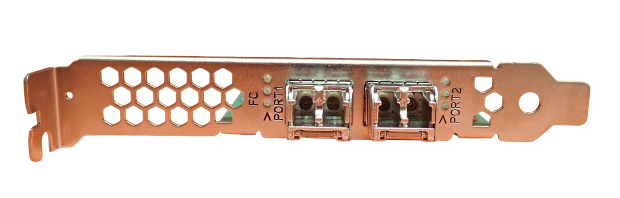 Dell QLogic QLE2772 Dual Port 32Gb FC SFP+ Host Bus Adapter HBA K6M2F + 2x SFPs