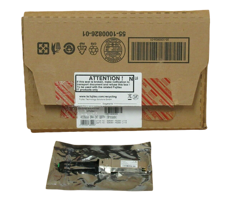 New Fujitsu S26361-F5294-L114 Brocade 40G-QSFP-SR4-INT 40Gbase-SR4 QSFP 40GbE