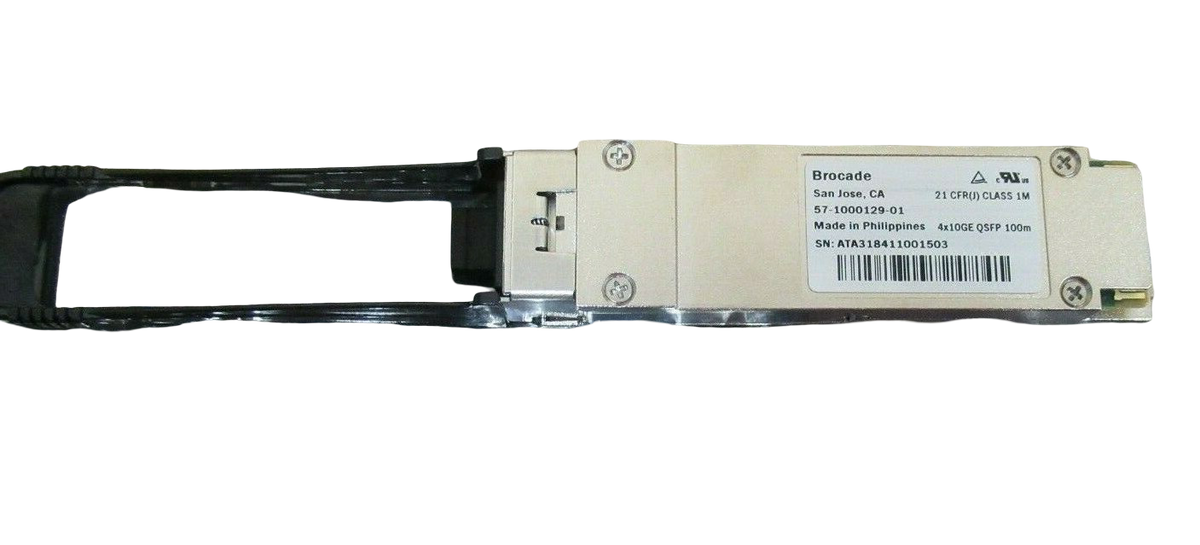 New Fujitsu S26361-F5294-L114 Brocade 40G-QSFP-SR4-INT 40Gbase-SR4 QSFP 40GbE