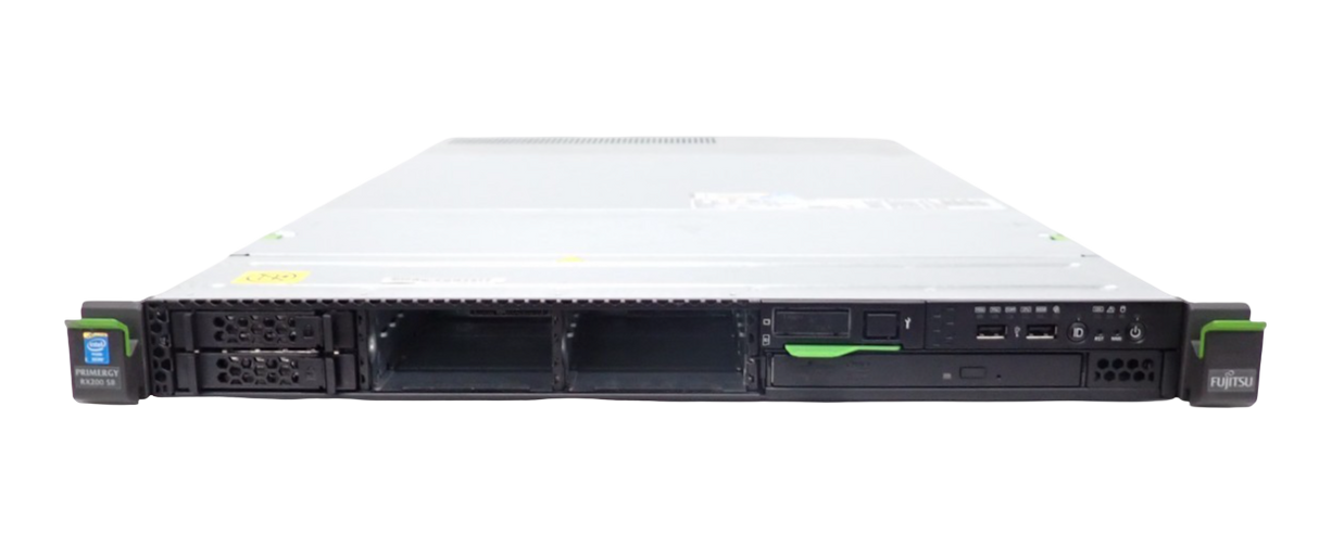 Fujitsu Primergy RX200 S8 2x E5-2609 V2 2.50GHz 8GB RAM 4x 2.5" COA 1U Server