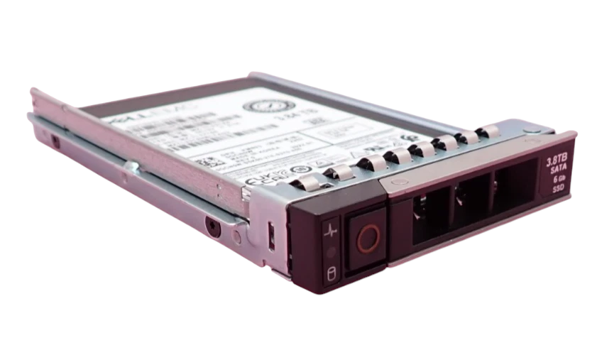 Dell 3.84TB SATA 6Gb/s 2.5" RI SSD MZ-7L33T8A GCN5W + 14/15/16th Gen Caddy