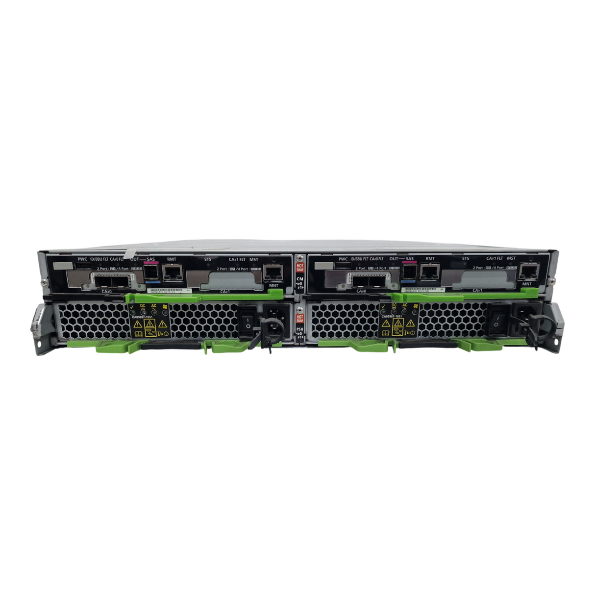 Fujitsu Eternus DX200 S4 12-Bay Disk Storage + 2x CA07662-D122 W/ 4x FC16G 2xPSU