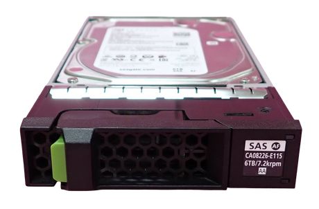 Fujitsu Eternus DX S3/S4 6TB 7.2K 3.5" SAS 12G HDD Hard Drive CA08226-E115
