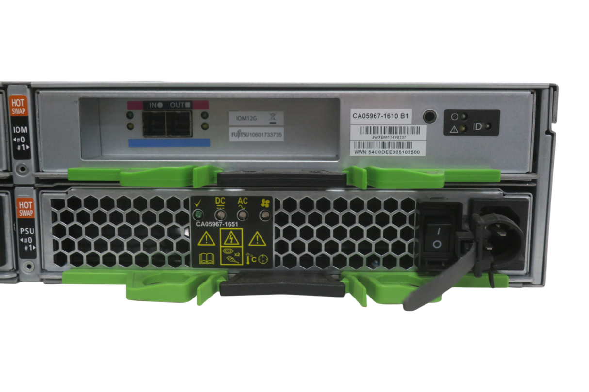 Fujitsu Eternus DX200 S4 24-Bay 2.5" SFF Expansion Array+ 2 x CA05967-1610
